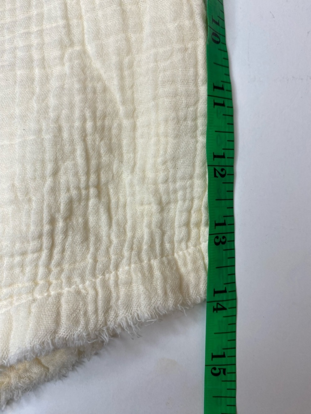 Easel cream-colored, oversized button-down shirt (Size 2X) Ptp 31” - Picture 7 of 7